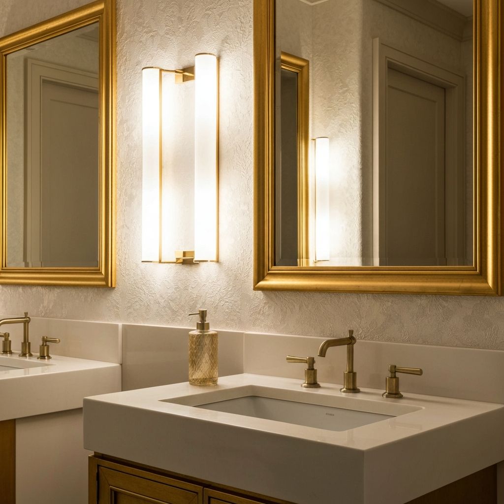 Luxury Powder Room Vanity