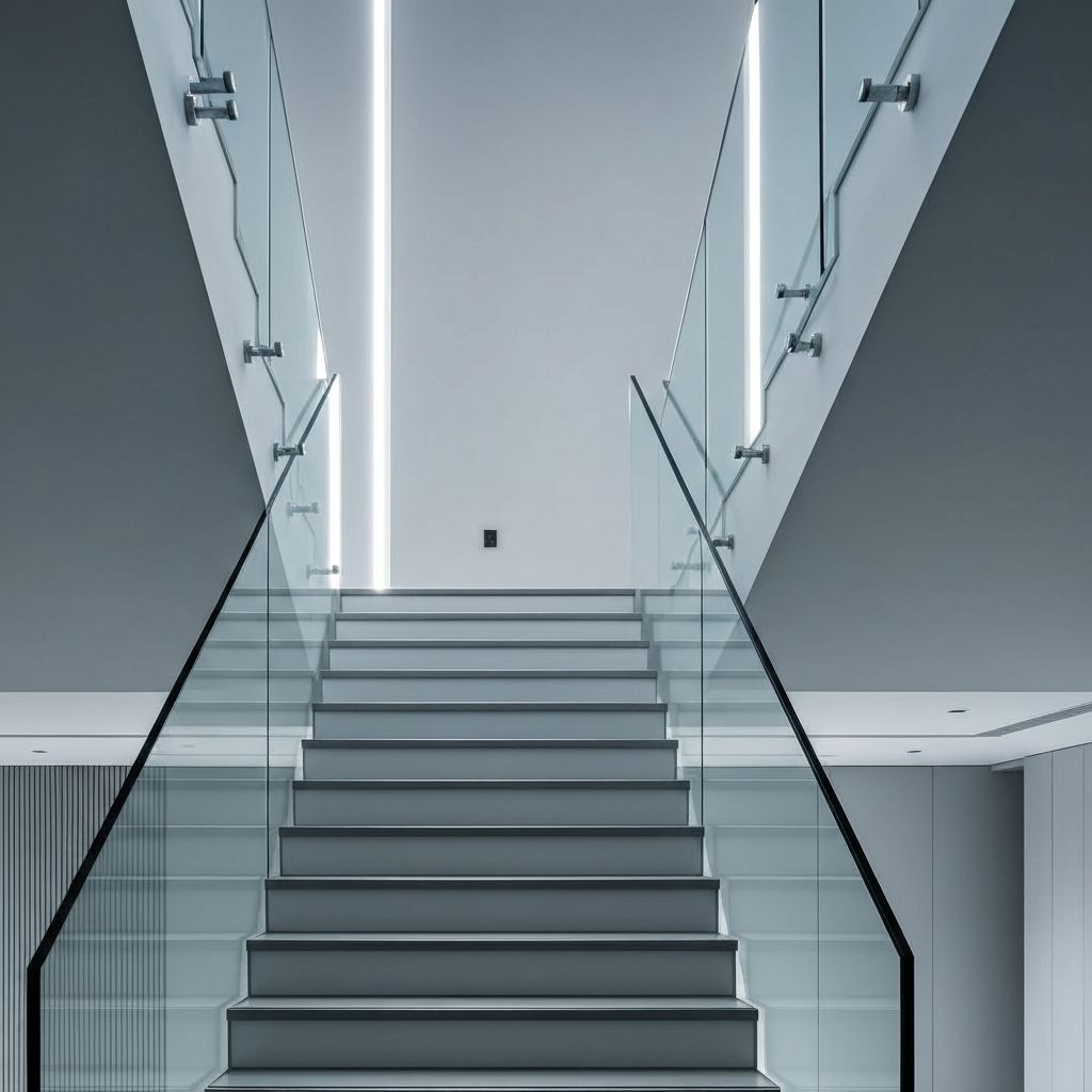 Glass Railing Staircase